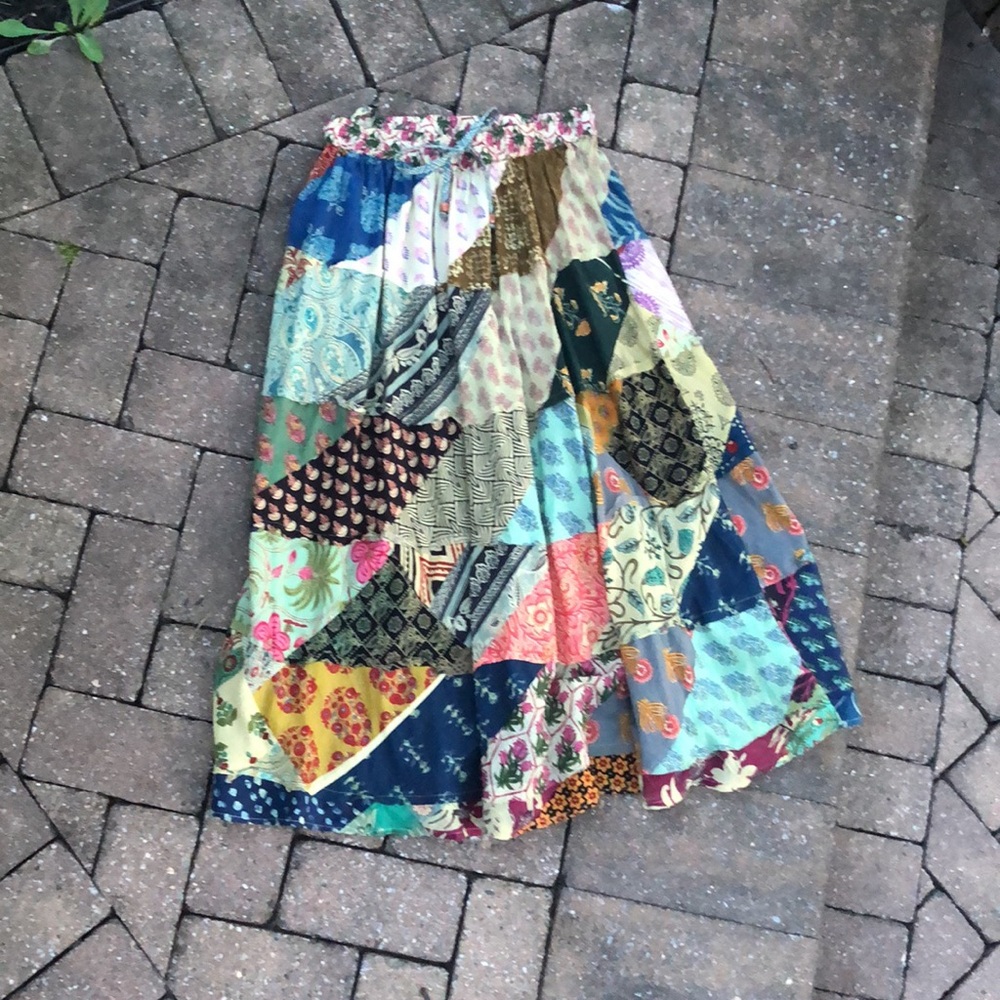 VINI Cotton Gorgeous Flowing Skirt Free Size